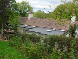 Large Flat Roof Extension with Rooflights