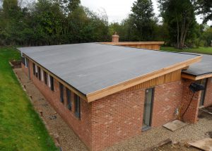 New build roofing project