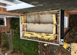 Porch renewal edpm roof