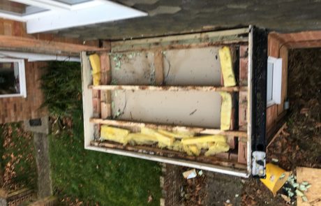 Porch renewal edpm roof