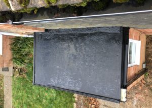 Porch renewal edpm roof