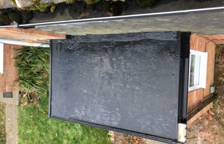 Porch renewal edpm roof